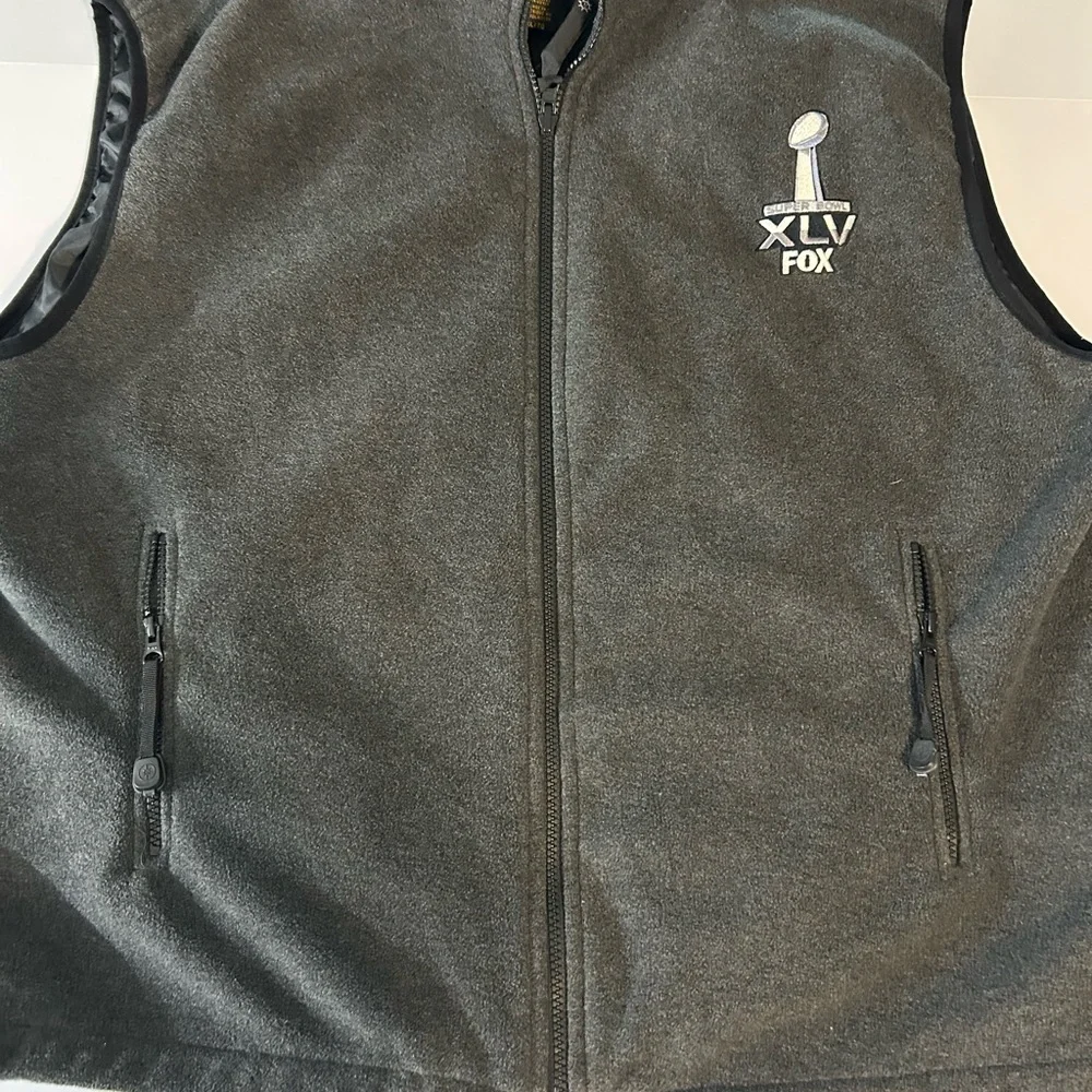 North End Gray Super‎ Bowl XLV Fox Men's Vest